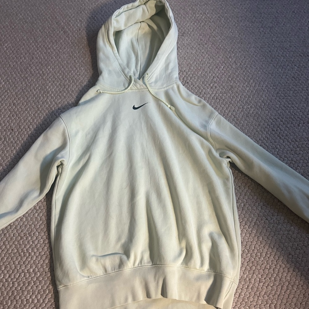 Nike Oversized Lime/Mint Hoodie